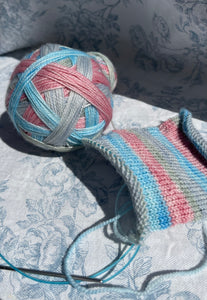 Bridgerton Inspired -Self Striping Sock Yarn
