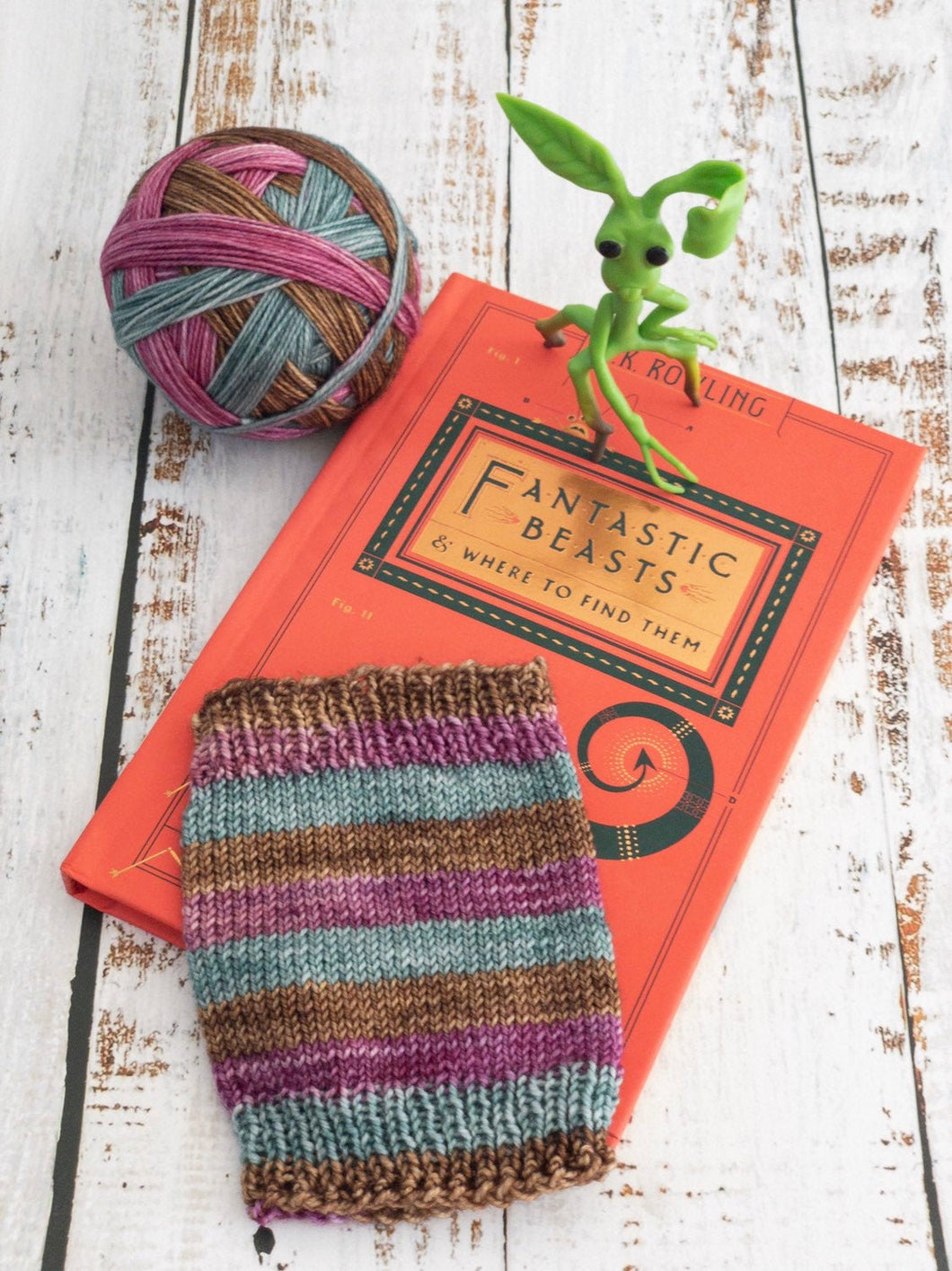 Tina Goldstein - Fantastic Beasts inspired - Self Striping Sock Yarn