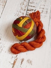 Load image into Gallery viewer, Leaf Peeper Stripes - Self Striping Sock Yarn